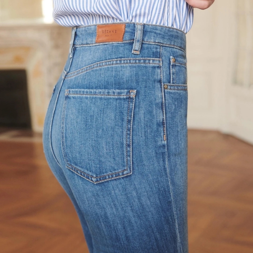 Sezane Mom Jeans - Picture 3 of 10